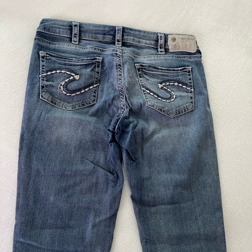 Silver Jeans Aiko Mid Capri